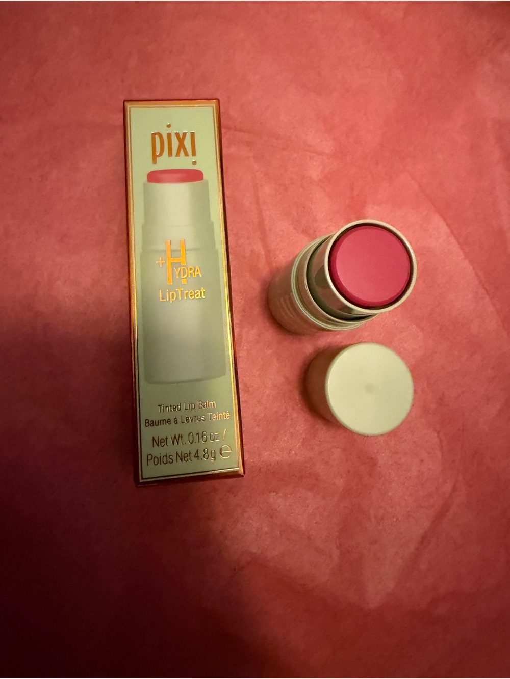 pixi + Hydra Lip Treat Tinted Lip Balm in Rosette - NEW